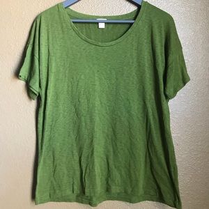 J. Crew T-shirt green